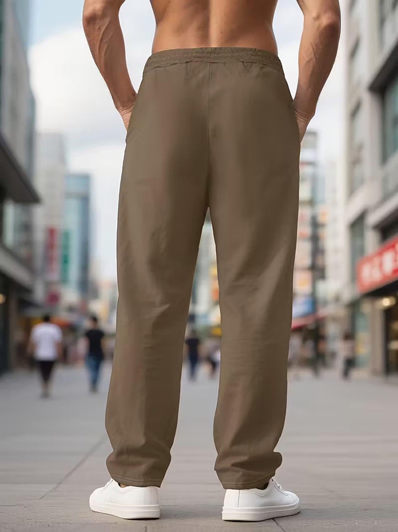 Lymio Track Pant for Men | Regular Fit Casual Jogger Track Pant | Available in Combo Pack of 2 (TP-86-87-Brown-Black-M) - Image 4