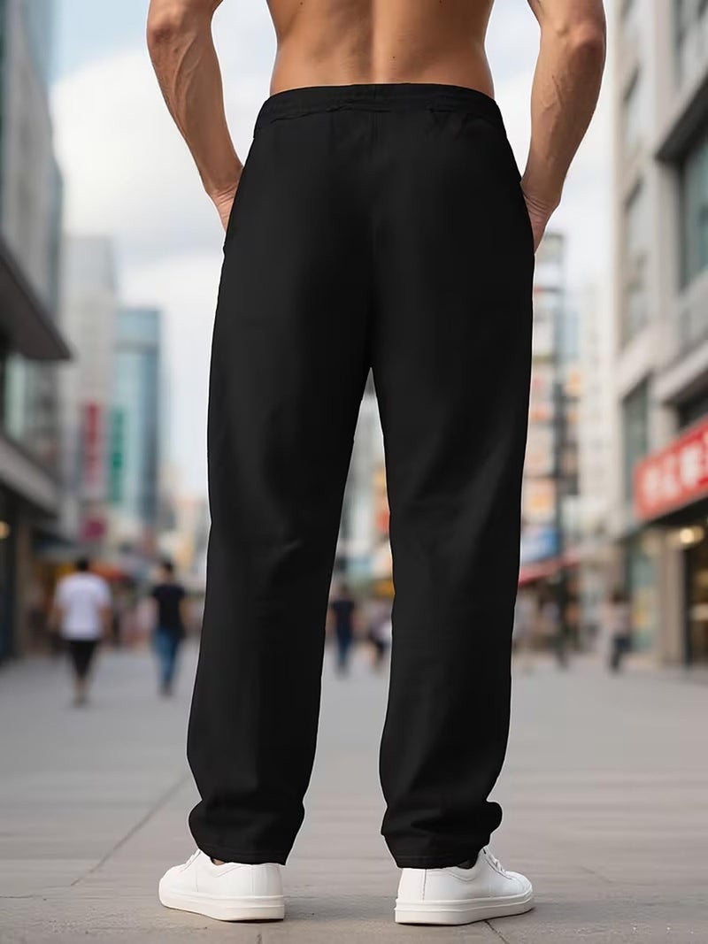 Lymio Track Pant for Men | Regular Fit Casual Jogger Track Pant | Available in Combo Pack of 2 (TP-86-87-Brown-Black-M) - Image 5
