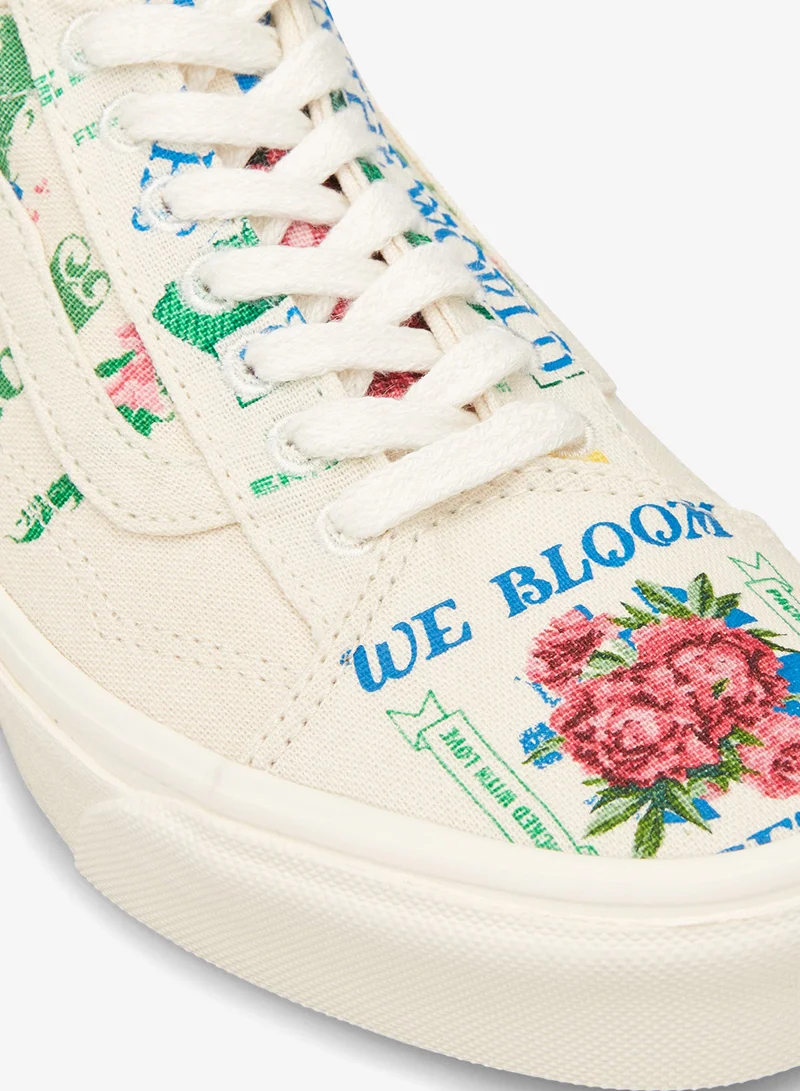 VANS Beige Eco Theory Old Skool Tapered Unisex Shoe for Women | Best Price UAE