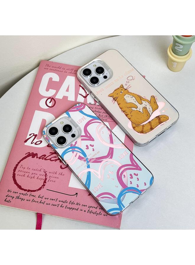 Zaboon Case For iPhone 12 Pro Max Colorful Pattern TPU + PC Phone Case - Image 3