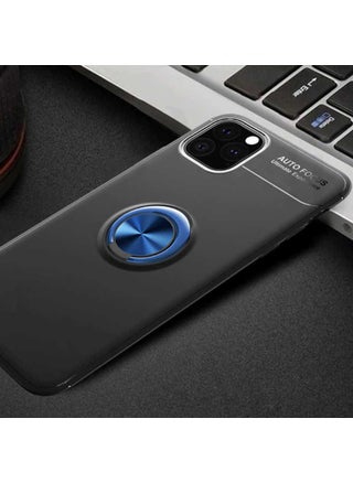 Apple iPhone 11 Pro Max Case with Ring Silicone Range - Black-Blue - pzsku/Z53E90C19AAECFD9F96B0Z/45/_/1742481555/d1ee420a-5789-4662-8d89-202c703947ae