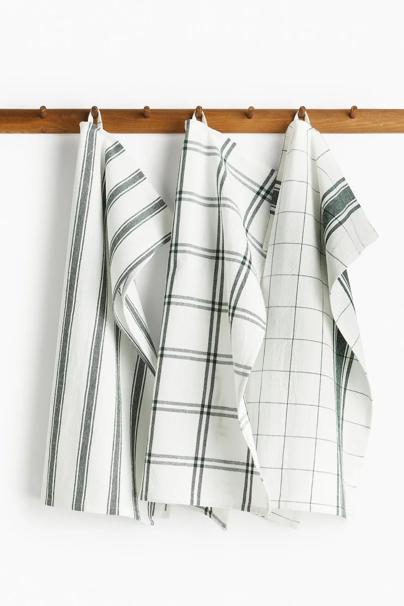 H&M 3-pack cotton tea towels