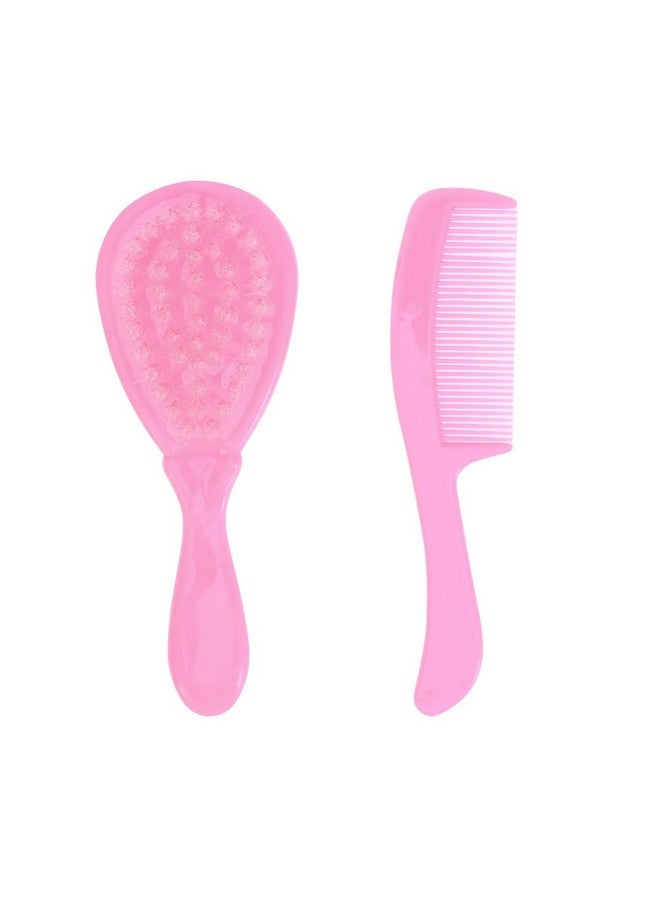 Healifty Baby Brush and Comb Set,Baby Hair Brush and Comb Set Safety Comb Children Massage Comb for Newborn Scalp Grooming - Image 1