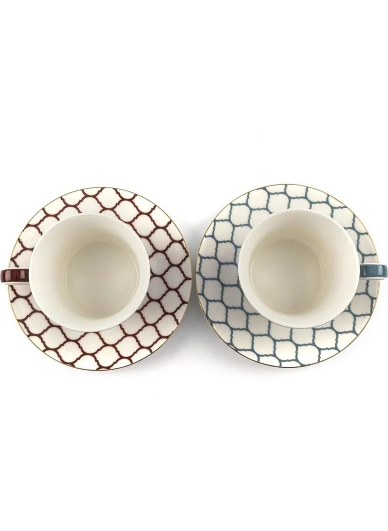 Mikasa Moor Lily Set of 6 Coffee Cups