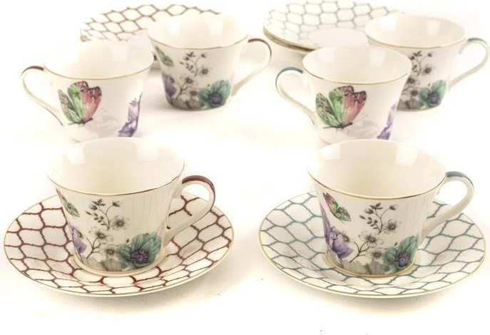 ميكاسا مور Lily Set of 6 Coffee Cups