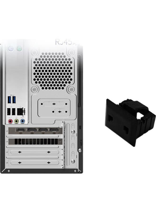 Suoli Network Port Lock, Removable Rj45 Port Plug, Computer Switch Industrial Computer Tool, 2 Pieces + 30 Black, External Cover Network Port Dust Plug, 20182 - Image 3