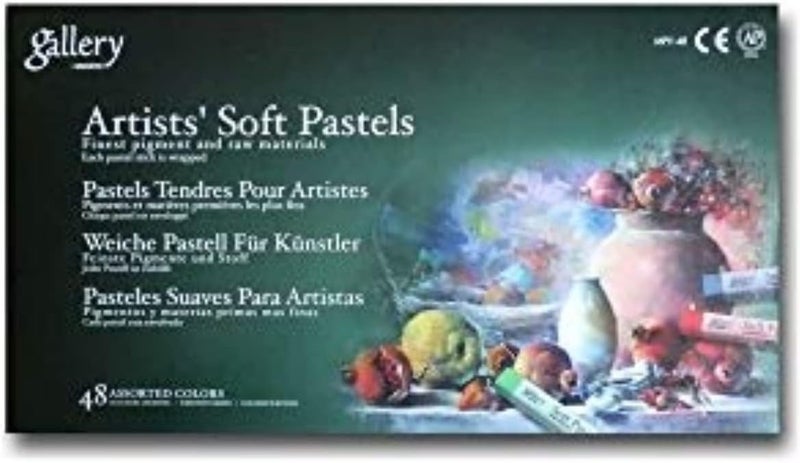 Mungyo Gallery Artists' Soft Pastels Set of 48 Assorted Colors - Image 2