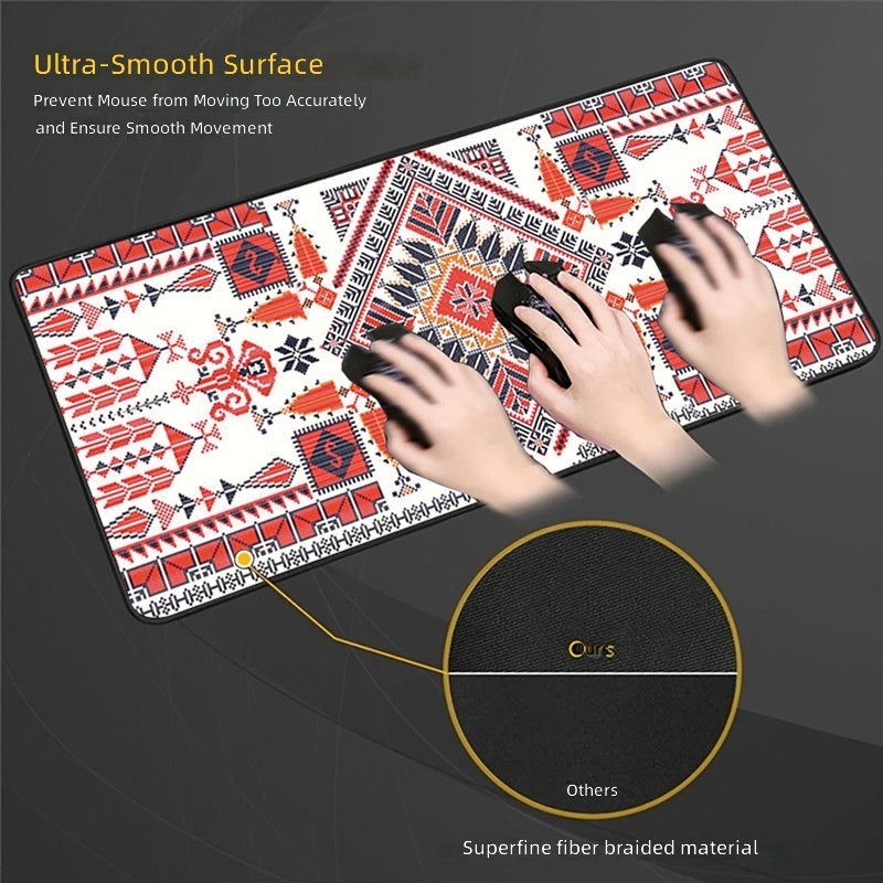 أفضل مبيعاً جديد بين السعودية وروسيا: لوحة ماوس ألعاب كبيرة مخصصة بتصميم عربي - Image 3