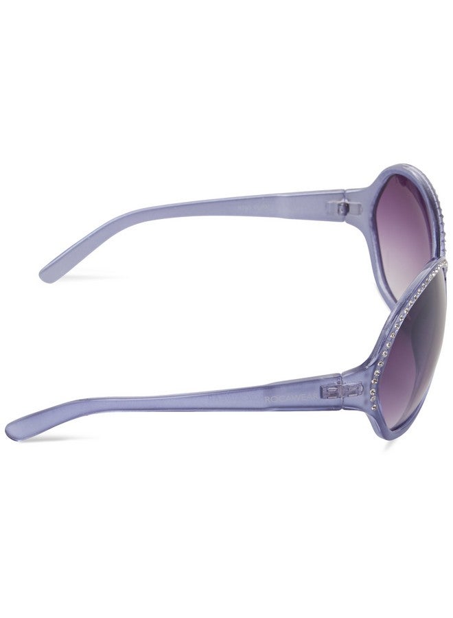 Uv Protective Oval Sunglasses For Women. Swag Gifts For Women, 60 Mm