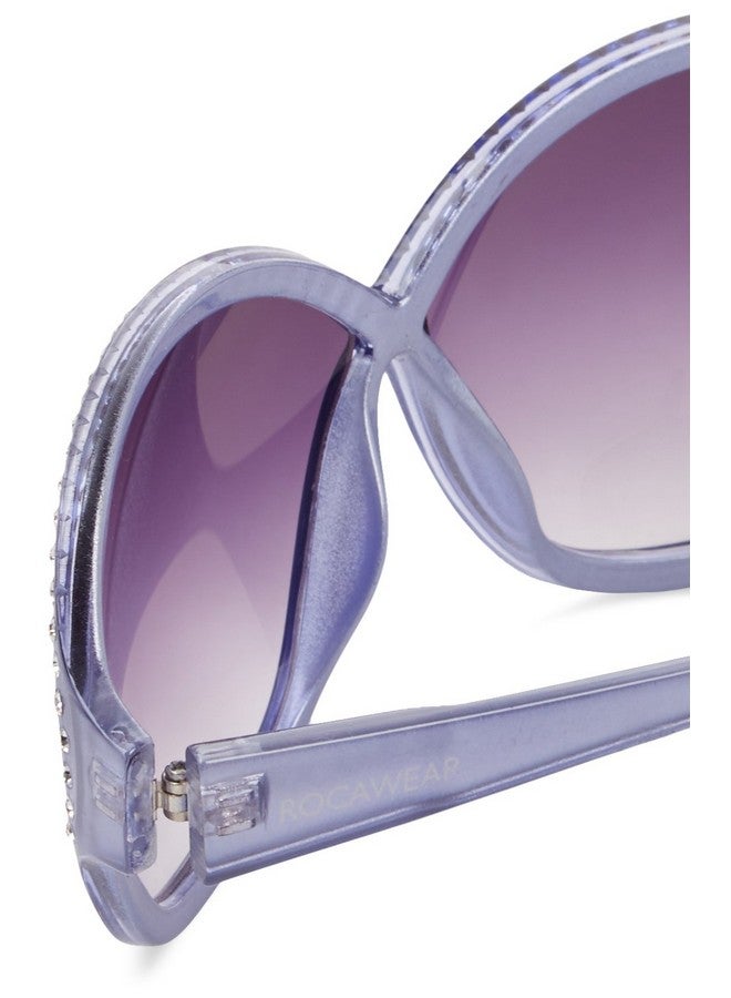 Uv Protective Oval Sunglasses For Women. Swag Gifts For Women, 60 Mm