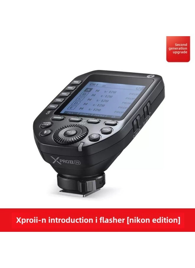 Generic Godox Shenniu XproII Flash Trigger Second Generation Shenniu Flash Trigger Transmitter Wholesale-Color:XPROII-N Nikon  - Image 1
