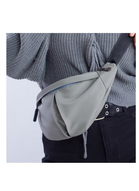 Water Proof Cross and Waist Bag - gray