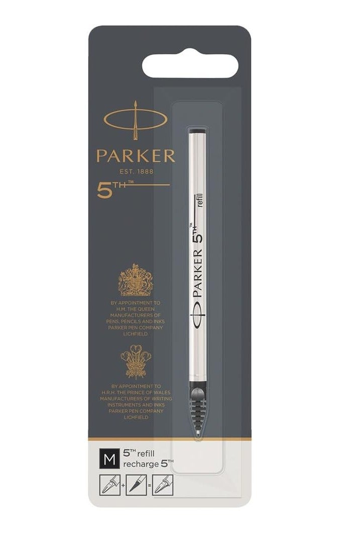 باركر Parker 5TH Refill Medium Nib Black Ink - Image 4