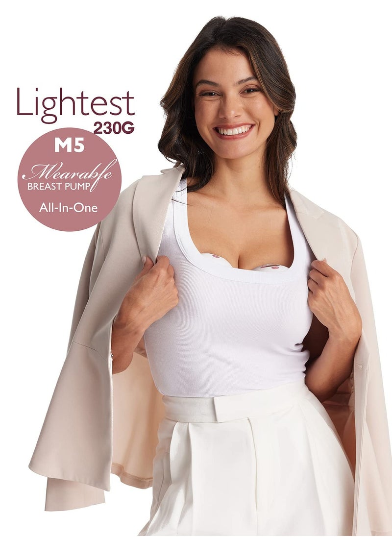 Momcozy - Electric, Hands Free, Portable M5 Single Breast Pump With 3 Modes And 9 Levels - Image 1