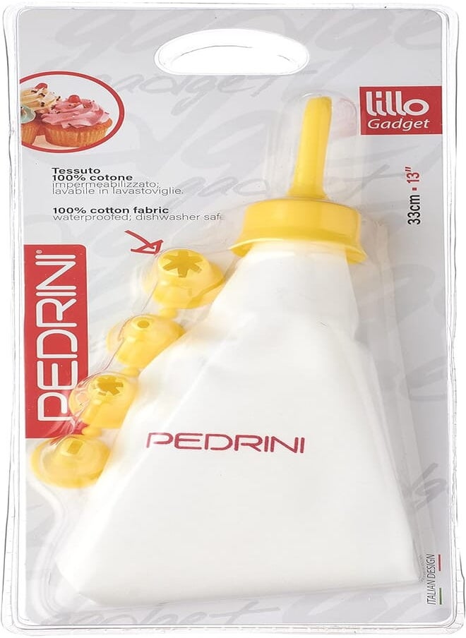 PEDRINI PEDRINI Cotton Icin Bag With 5 Nozzles Color Box 