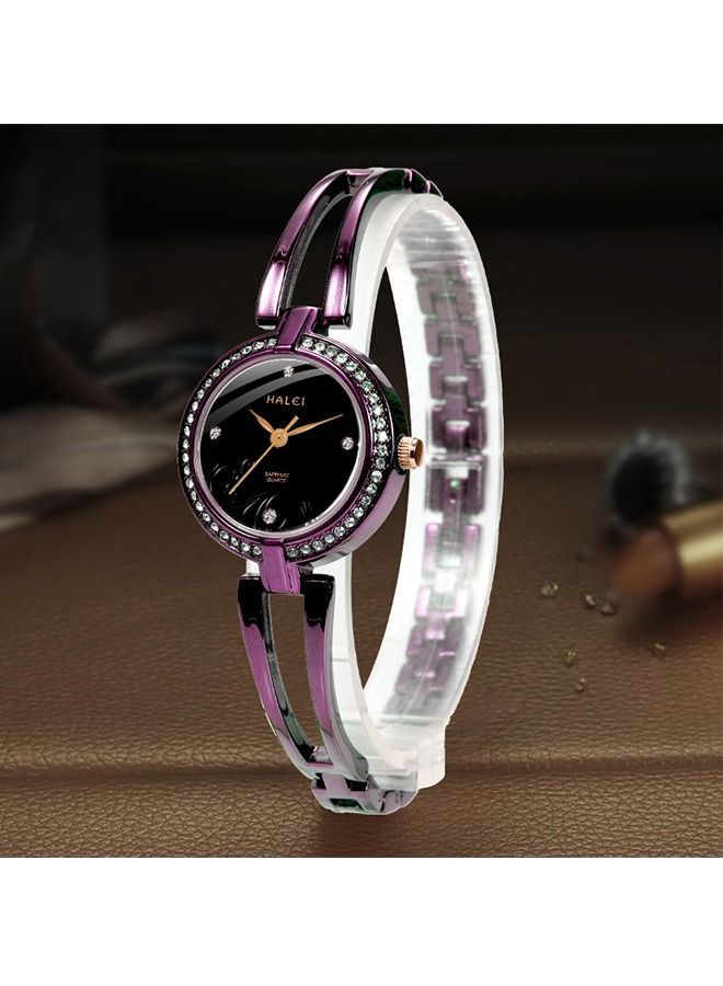 HALEI Harley 5016 Light Luxury Ladies Bracelet Watch - Image 3