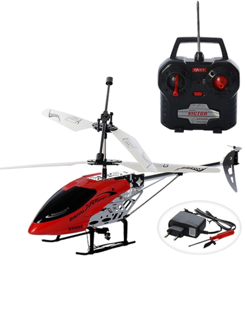 Toy Box Remote Control Flying Helicopter With Unbreakable Blades Infrared Sensors Chargeable RC Helicopter Toy For Kids  - Image 3