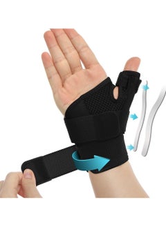 GNAFOTU Thumb Splint Brace for Men & Women, Thumb Spica Support for Tendonitis, CMC Joint Repetitive Injuries, Thumb Pain Relief, Thumb Brace for Right & Left Hand - Universal Size  - Image 2