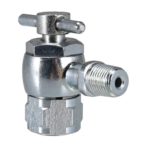 KZU High Pressure Strut Coupler, Aircraft Tool Schrader 556, No Loss Air Chuck for Shock Inflation 1/8 NPT Male Fitting, AV556 Schrader Valve Tool, Couplings to Fill Shocks - Image 1