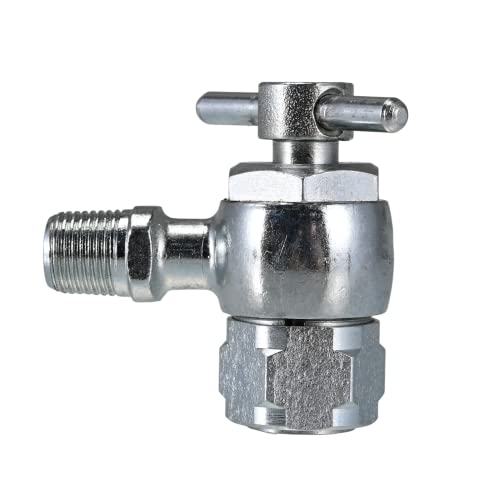 KZU High Pressure Strut Coupler, Aircraft Tool Schrader 556, No Loss Air Chuck for Shock Inflation 1/8 NPT Male Fitting, AV556 Schrader Valve Tool, Couplings to Fill Shocks - Image 4
