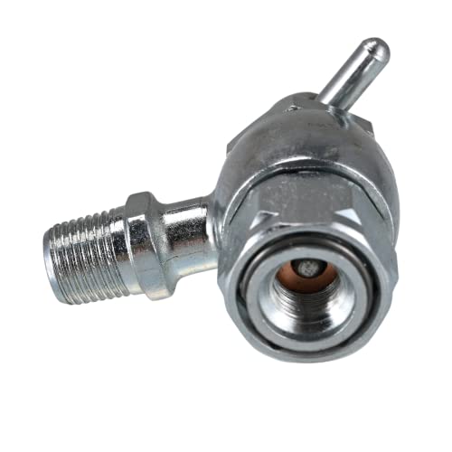 KZU High Pressure Strut Coupler, Aircraft Tool Schrader 556, No Loss Air Chuck for Shock Inflation 1/8 NPT Male Fitting, AV556 Schrader Valve Tool, Couplings to Fill Shocks - Image 3