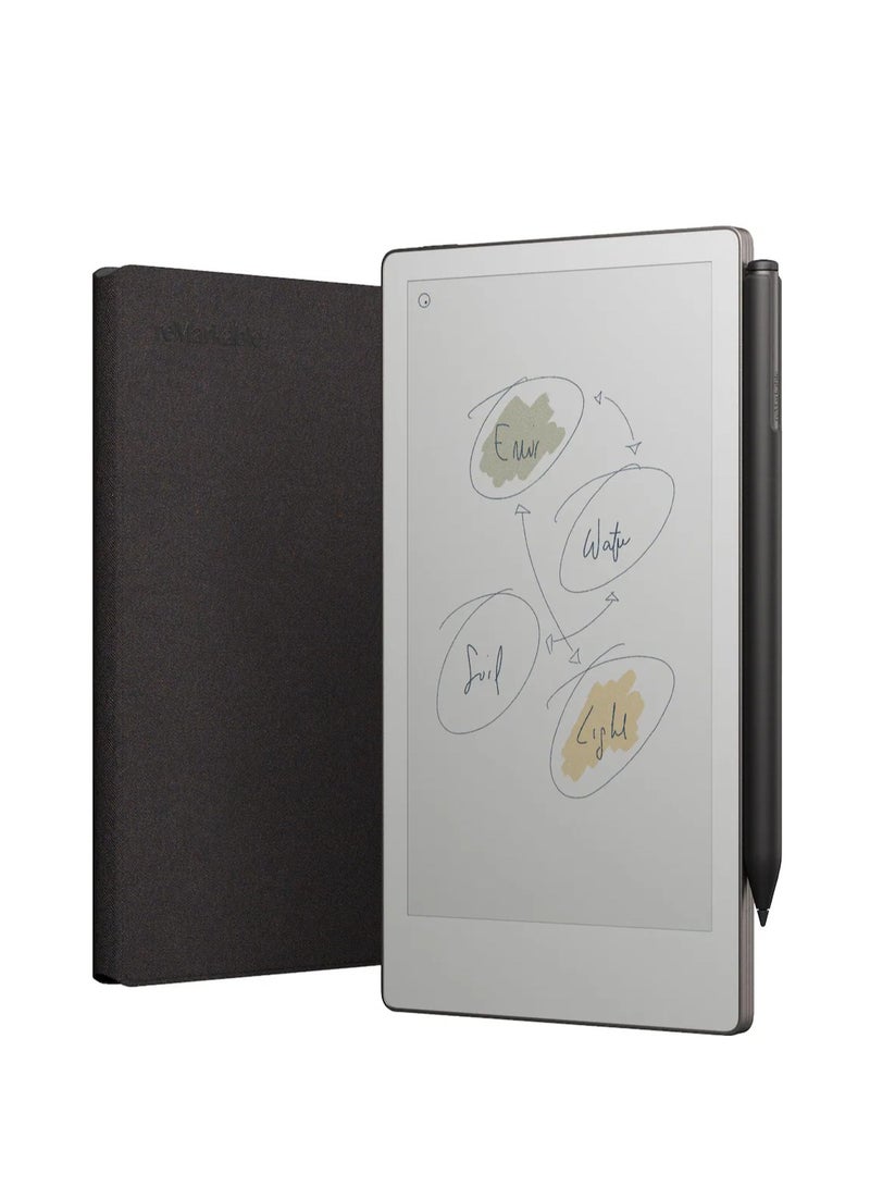 reMarkable - Paper Pro Move - 7.3" Paper Tablet with Marker Plus and Mosaic Weave Book Folio - Basalt - Image 2