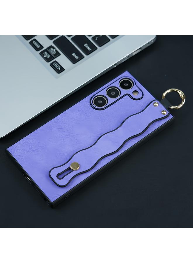 اس-توب جراب لهاتف Samsung Galaxy S23+ 5G مع حامل معصم مموج من مادة TPU - Image 1