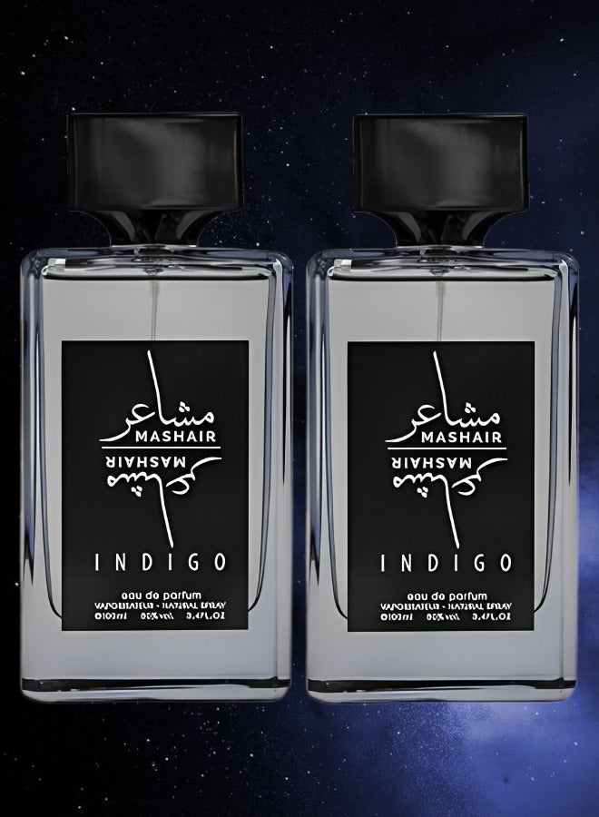 فاان 2 قطع عطر مشاعر انديجو 100 مل - Image 1