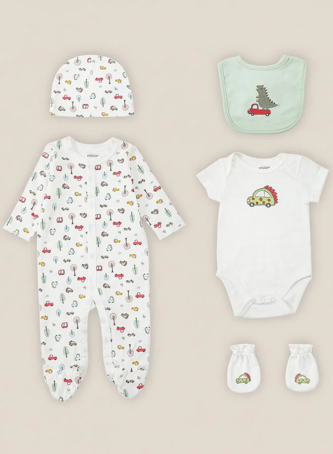 Luna & Lily 5-Piece Little Roamer Baby Gift Pack Set