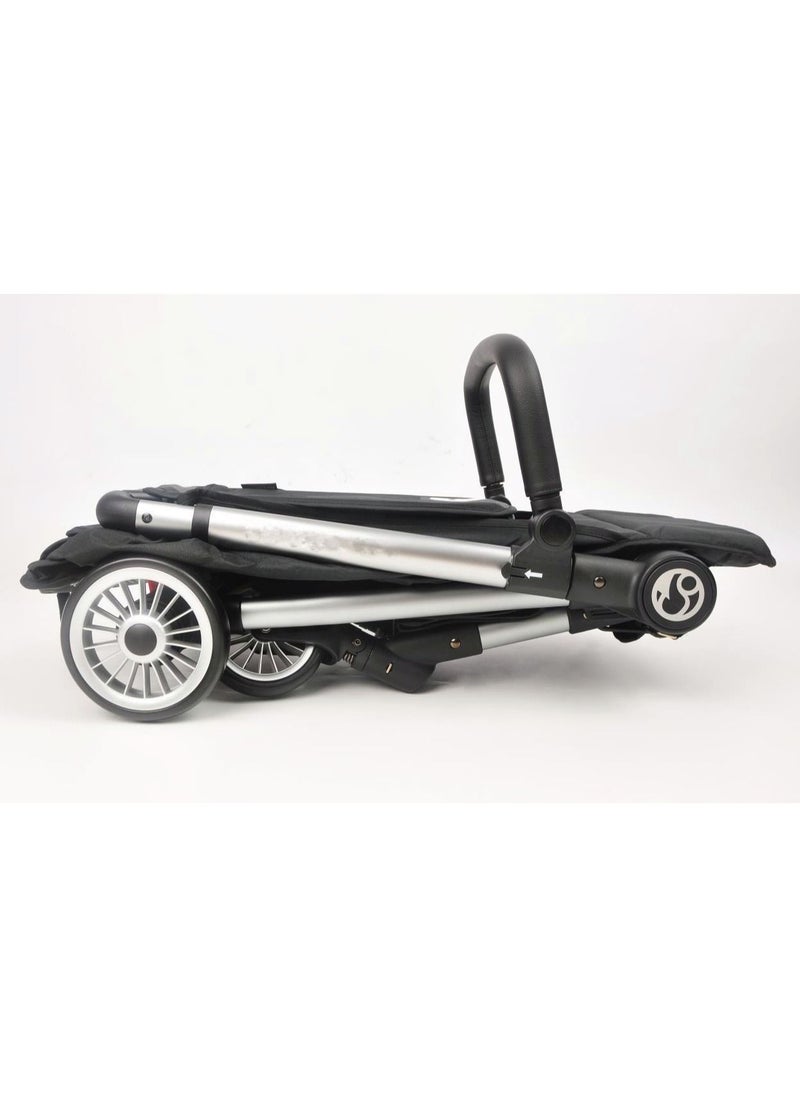 Generic Giftsst Baby Stroller - Black  - Image 2