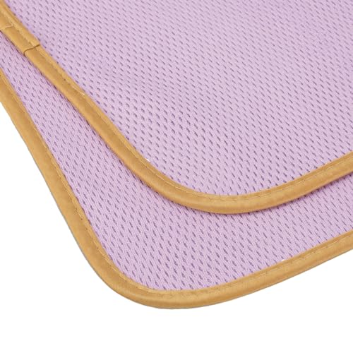 Maxshine 3 Pack Microfiber Towel (520GSM) - Purple with Yellow Silk Border, Professional Drying Cloths for Car Detailing - 20”x27.5” (51x70cm) - Ultra Soft, Scratch-Free Auto Detailing Towels - Image 4
