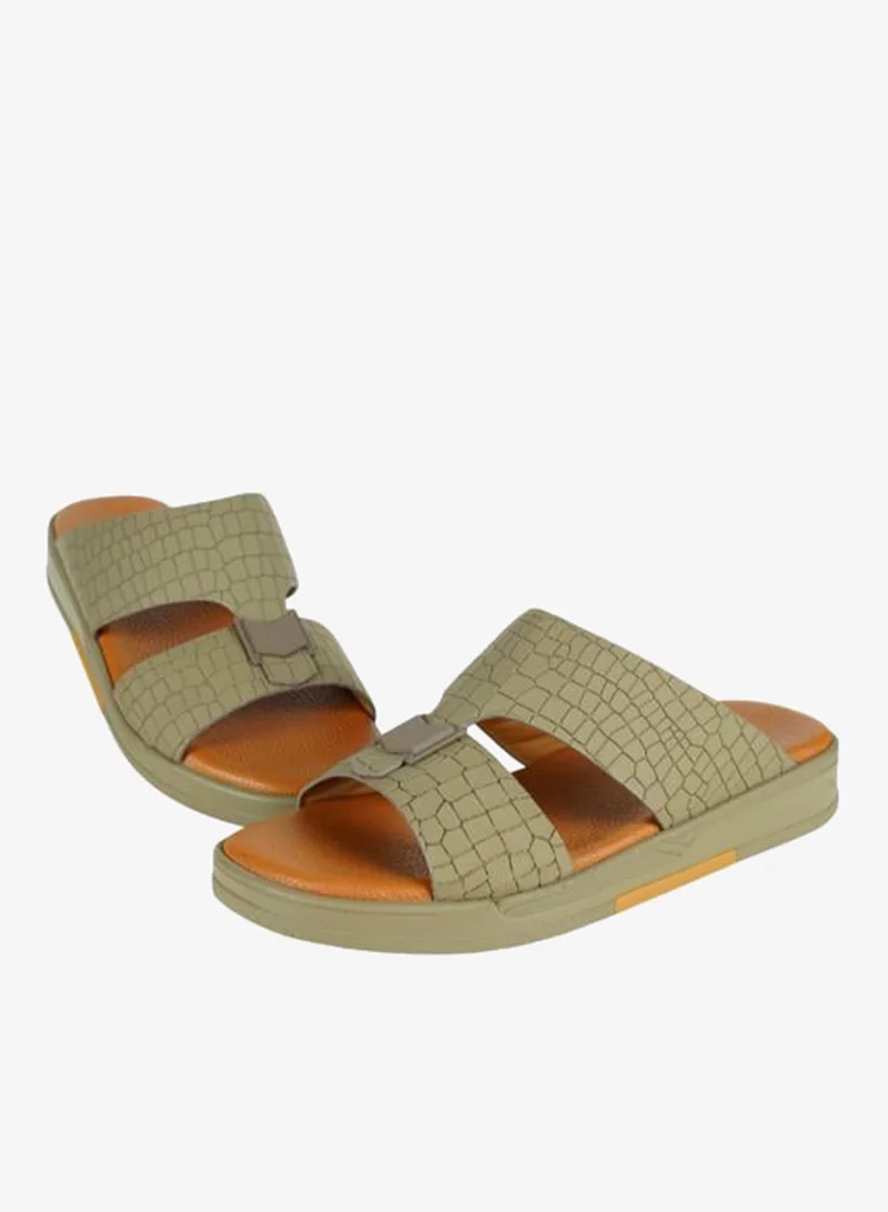 Barjeel Uno Stone 008-3602 Barjeel Uno Mens Arabic Sandals MSA128 Stone for Men | Best Price UAE