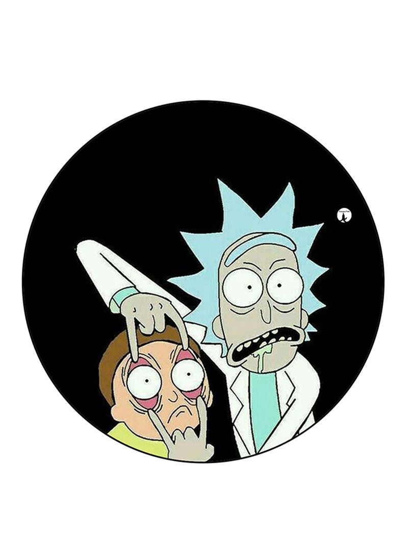 Rick And Morty Printed Mouse Pad  Multicolour