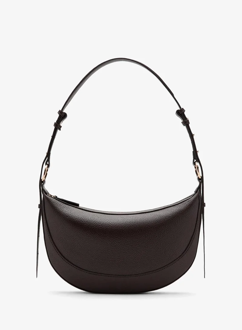 مانجو حقيبة كتف بيضاوية