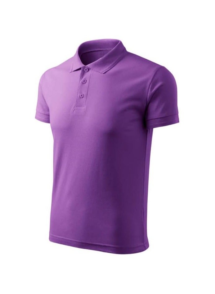 PRINTSHOP4ME Pack of 10 Pcs Men's Regular-Fit Golf Polo T-shirt Pure Cotton Short Sleeve 220 GSM Basic Colors  - Image 4