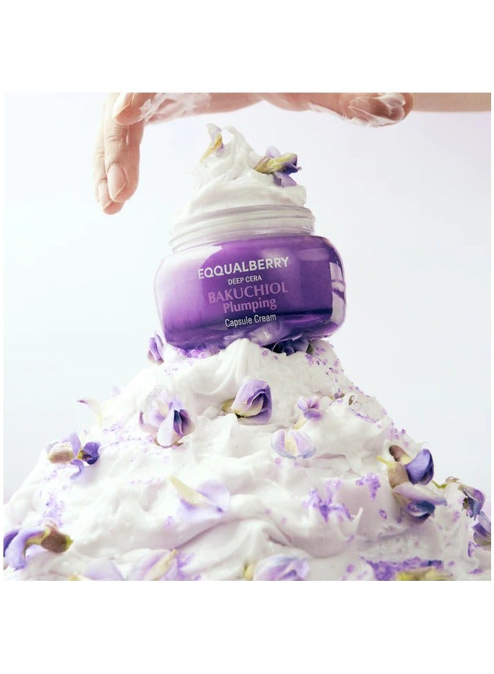 Eqqualberry Deep Cera Bakuchiol Plumping Capsule Cream 50ml - Image 5
