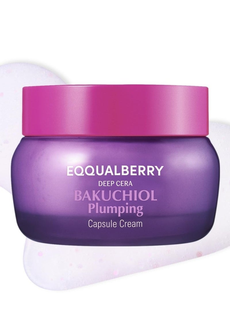 Eqqualberry Deep Cera Bakuchiol Plumping Capsule Cream 50ml - Image 2