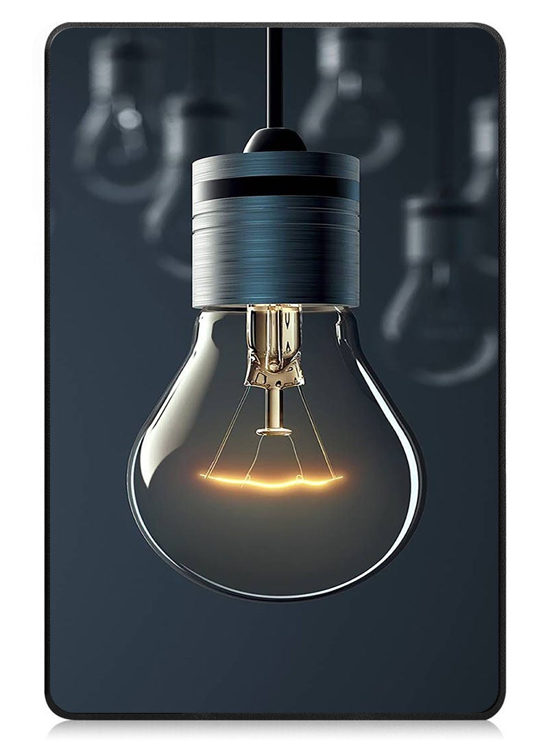 Theodor Protective Flip Case For Samsung Galaxy Tab S9 FE Plus With Trifold Stand Auto Wake Sleep Shockproof Cover Light Bulb - Image 1