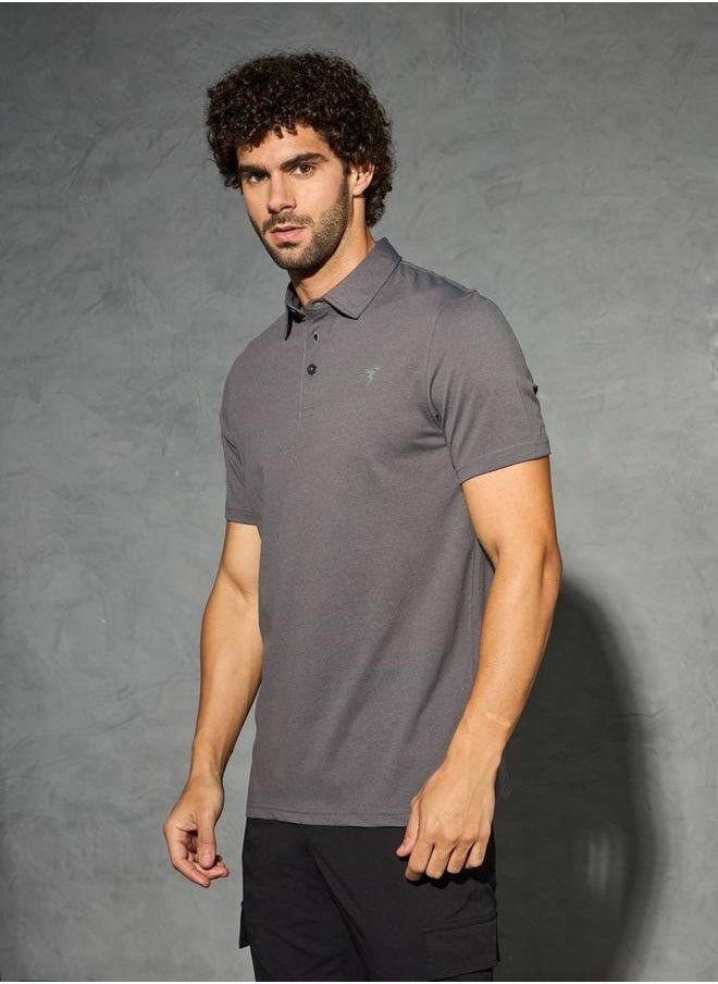 Men Solid Slim Fit Polo Sports T-shirt with COTFLEX - pzsku/Z53EA70A73E9F22D818ABZ/45/_/1740487901/720ee822-9337-4302-8635-586bbdb663c6