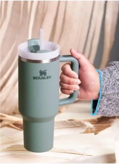 Stanley Quencher 2.0 40oz/1180ml Stainless Steel Vacuum Insulated Tumbler with Leakproof Lid & Reusable Straw – Rose Quartz – Keeps Drinks Cold for 24H/Hot for 7H – Durable, Eco-Friendly, Stylish Travel Mug for Coffee, Water, Iced Tea & On-the-Go Hydration  - Image 1