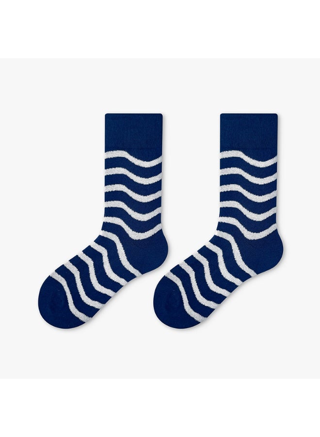 Fashion Anti Slip Breathable Sports Socks Four Piece Set