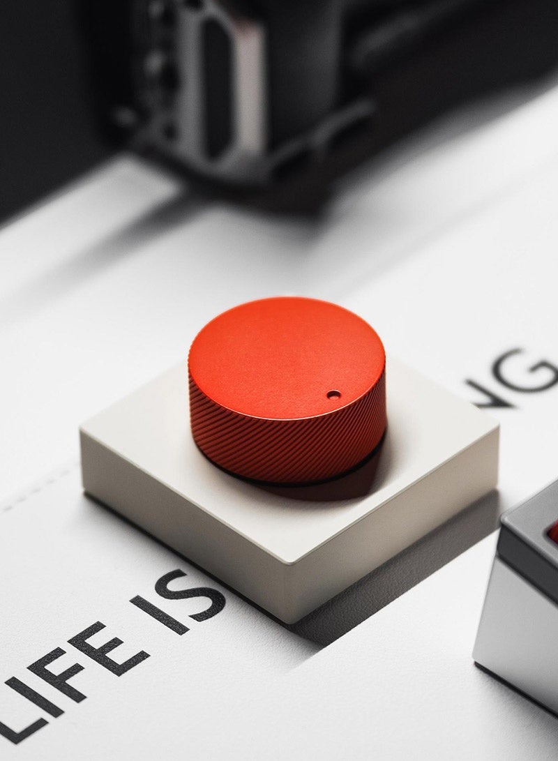 Customized volume knob, aluminum alloy Bluetooth small keyboard, personalized gift - Image 2