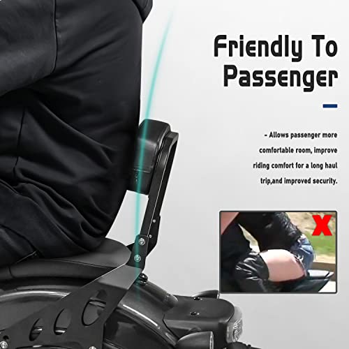 FATExpress Motorcycle Accessories Rebel CMX1100 CM1100 21-24, Rear Passenger Backrest Back Rest Cushion Seat Pad Detachable Sissy Bar Sissybar Adapter for CM 1100 CMX 2021 2022 2023 2024 - Image 3
