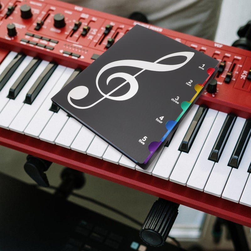 Practical Music File Folder Music Score Folder Musical Document Organizer - Image 5