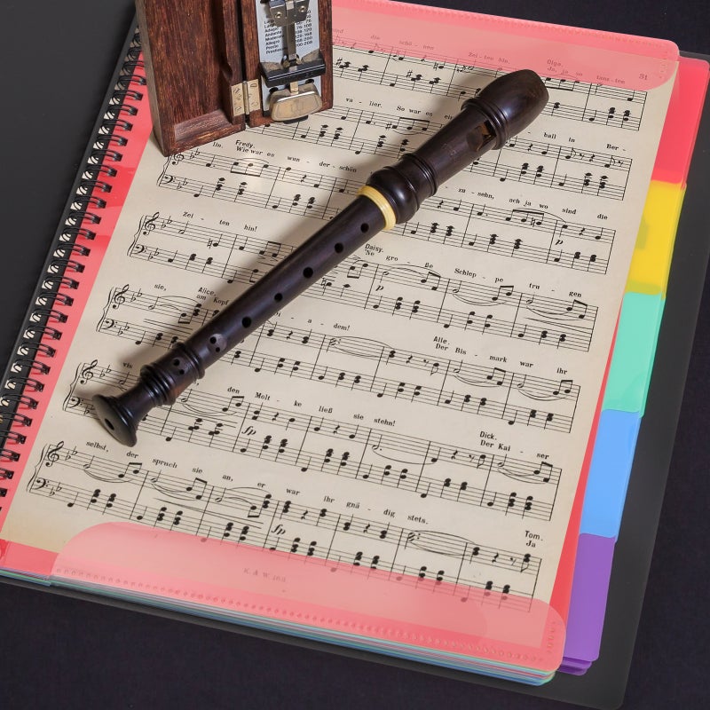 Practical Music File Folder Music Score Folder Musical Document Organizer - Image 3