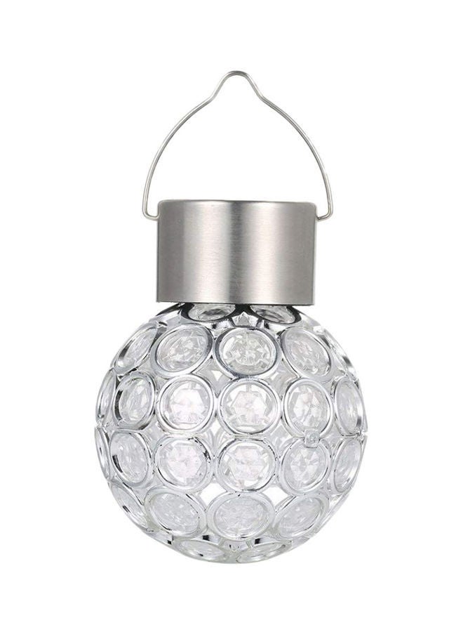 NIBEMINENT Rechargeable LED Outdoor Lamp Silver 8x11centimeter - Image 1