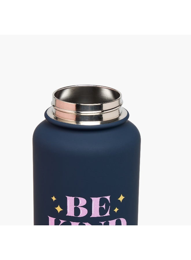 LIFESTYLE Slogan Print Stainless Steel Water Bottle for Everyone - Image 5