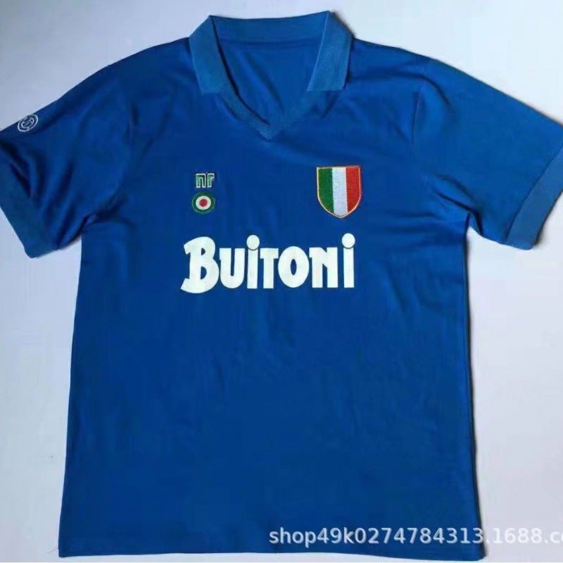 Generic Vintage Napoli Soccer Jersey Maradona Retro Kit Home court 