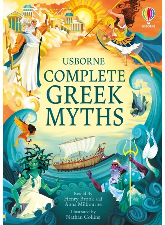 Complete Greek Myths An Illustrated Book of Greek Myths - Hardback