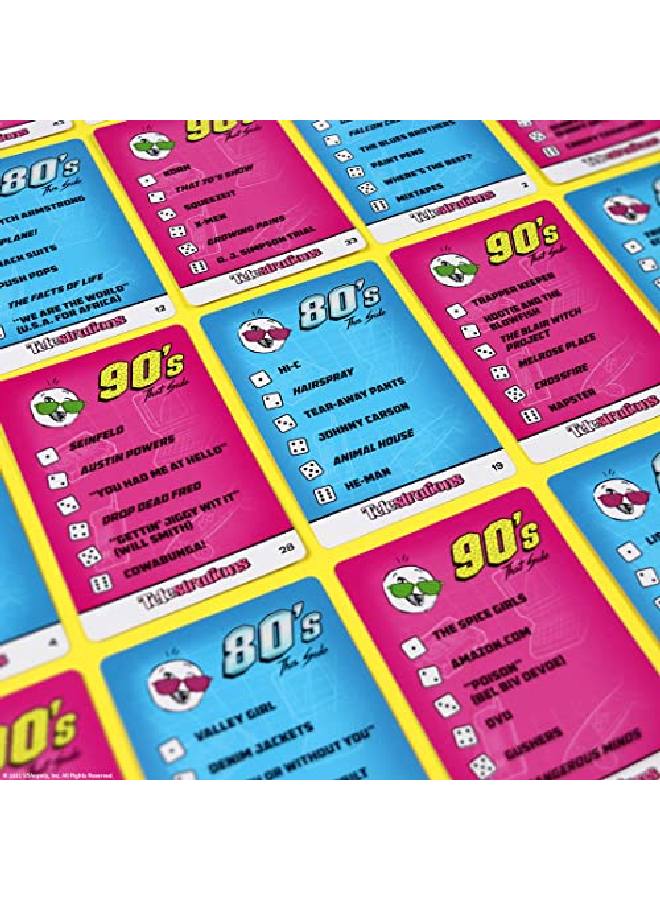 USAopoly Telestrations 80S/90S Expansion Pack ; Featuring 600 Totally Awesome Words Phrases And References ; Great New Addition To Telestrations Party Game - Image 5